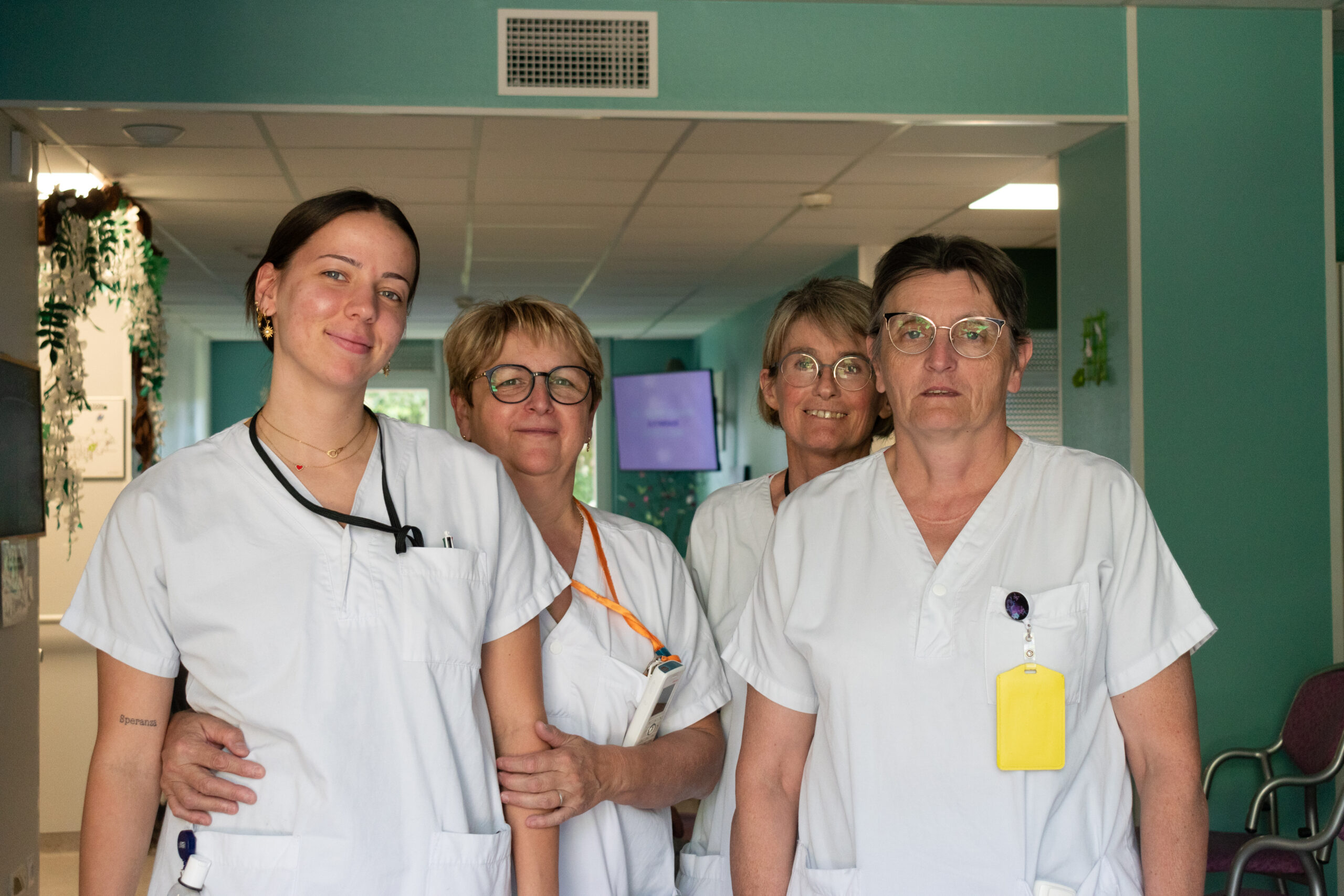 Des infirmières de l'équipe du CHTP